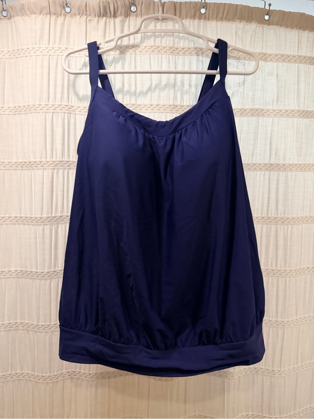Lands' End Deep Navy Swim Top